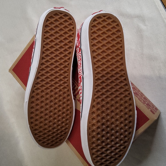 Vans Doheny otw repeat red white logo off the wall 10 - Picture 3 of 4